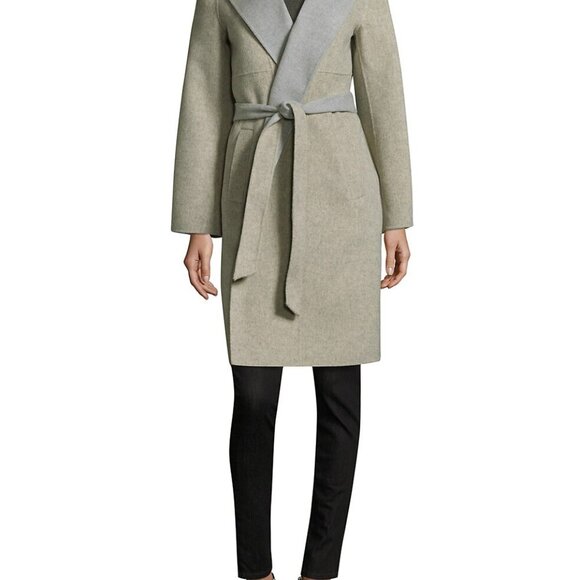 Eileen Fisher - Double-Face Wool Blend Coat NWT (Size S)